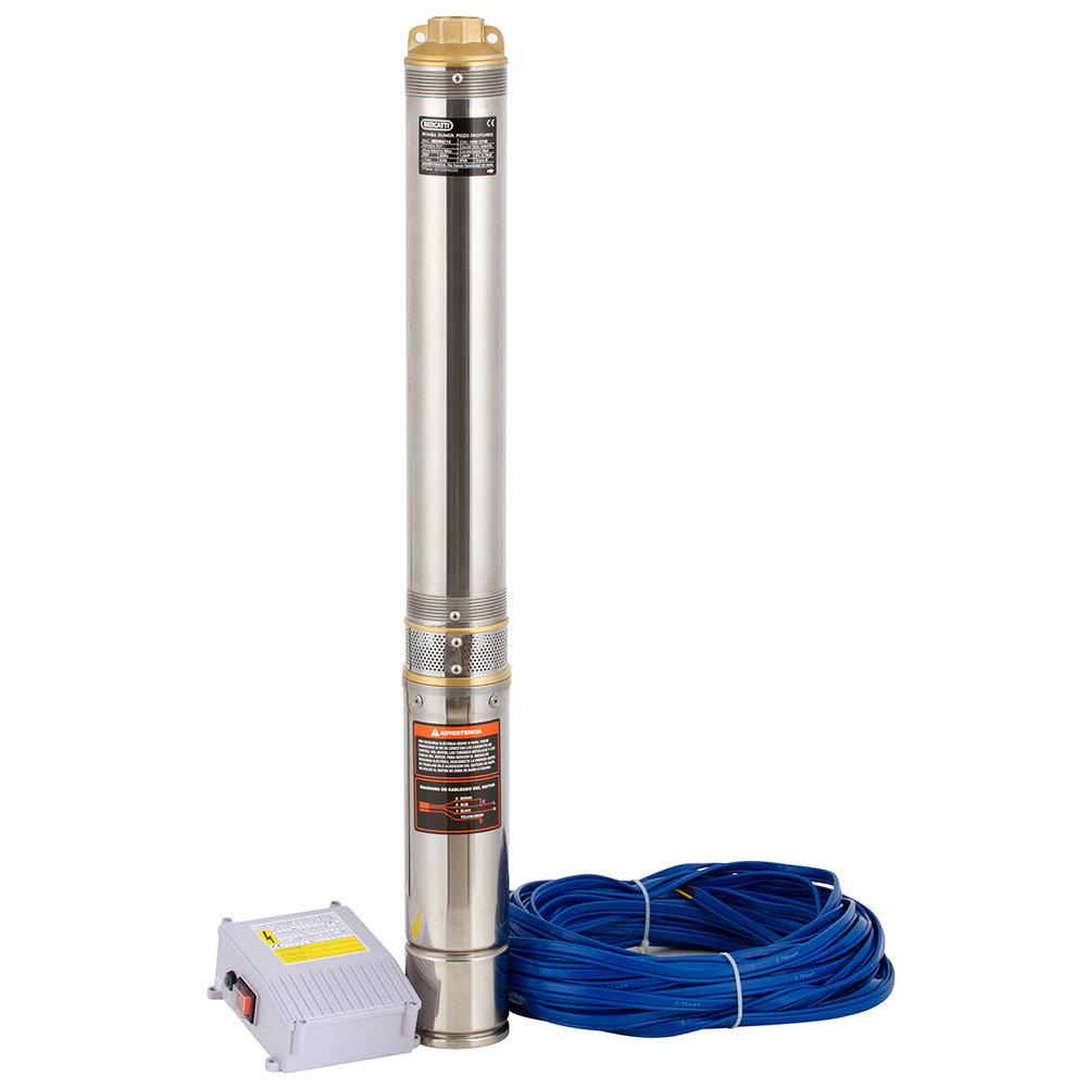 Bomba pozo 1HP Bercatti sumergible